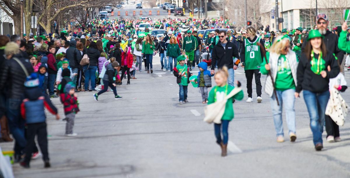 People line sunny downtown streets for luck o' the Irish at 141st