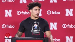 Nebraska's Donovan Jones full press conference from Oct. 6, 2026