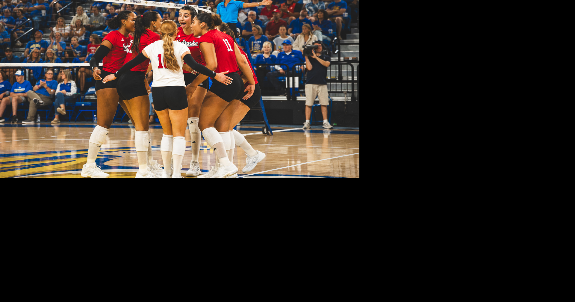 Nebraska volleyball gets its sweep in Brookings — and an injury scare; Justin Frommer's 3 takes