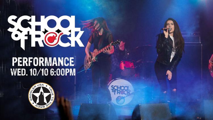School Of Rock Performance At Growler Usa Omaha Events Calendar