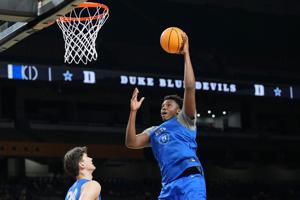 NCAA Basketball: Final Four-Duke Practice