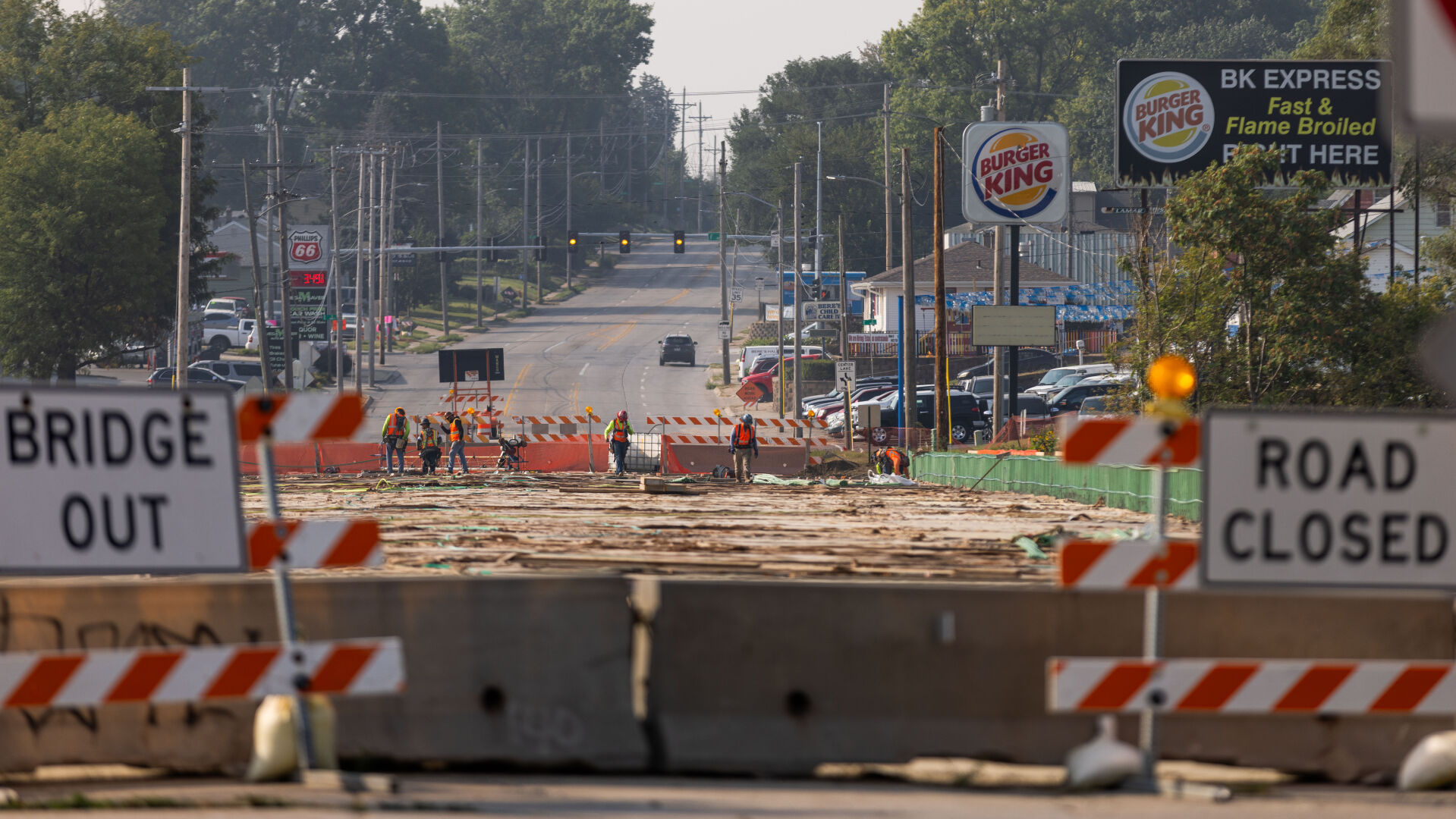 Traffic Hot Spots: Lots of road work on S. 42nd St. in Omaha