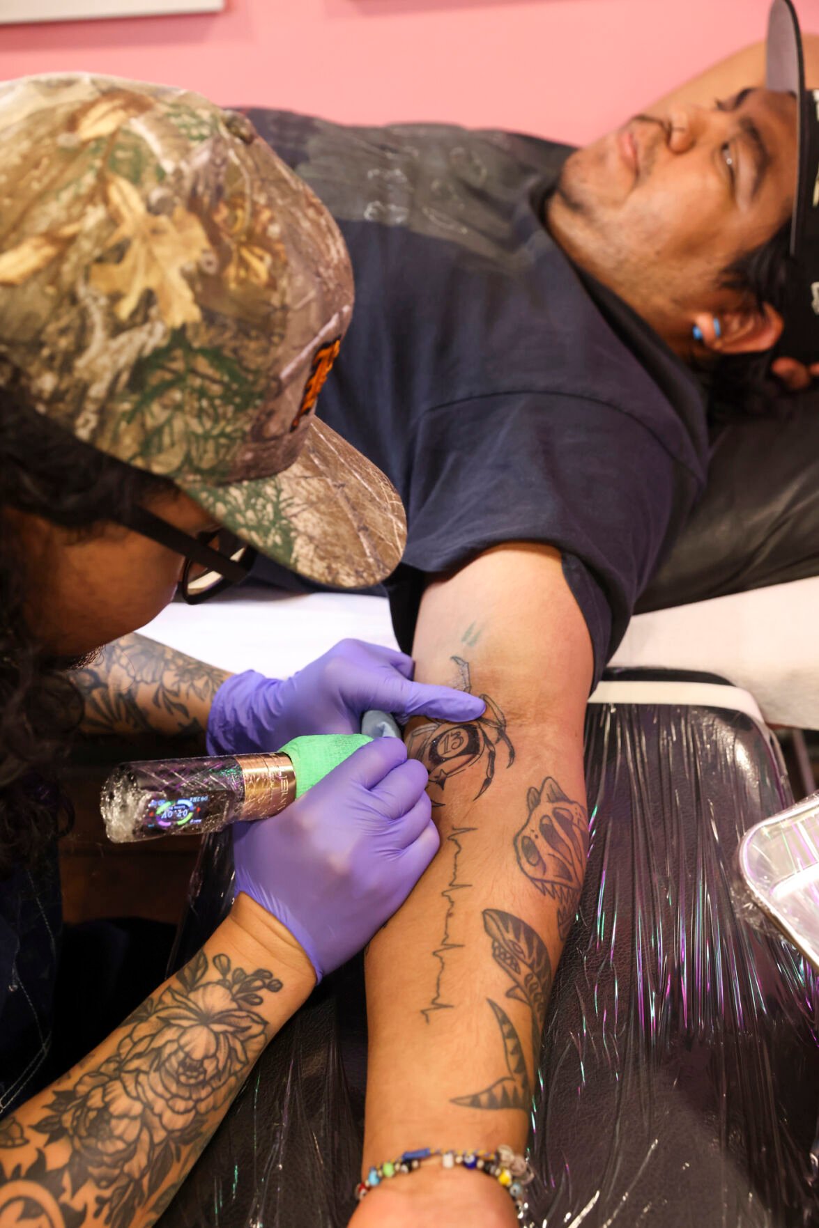 Photos: Omahans getting tattooed in the '90s