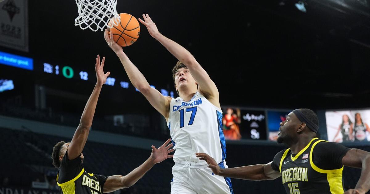 Die Basketballmannschaft von Creighton verlässt Las Vegas mit einem Sieg ...