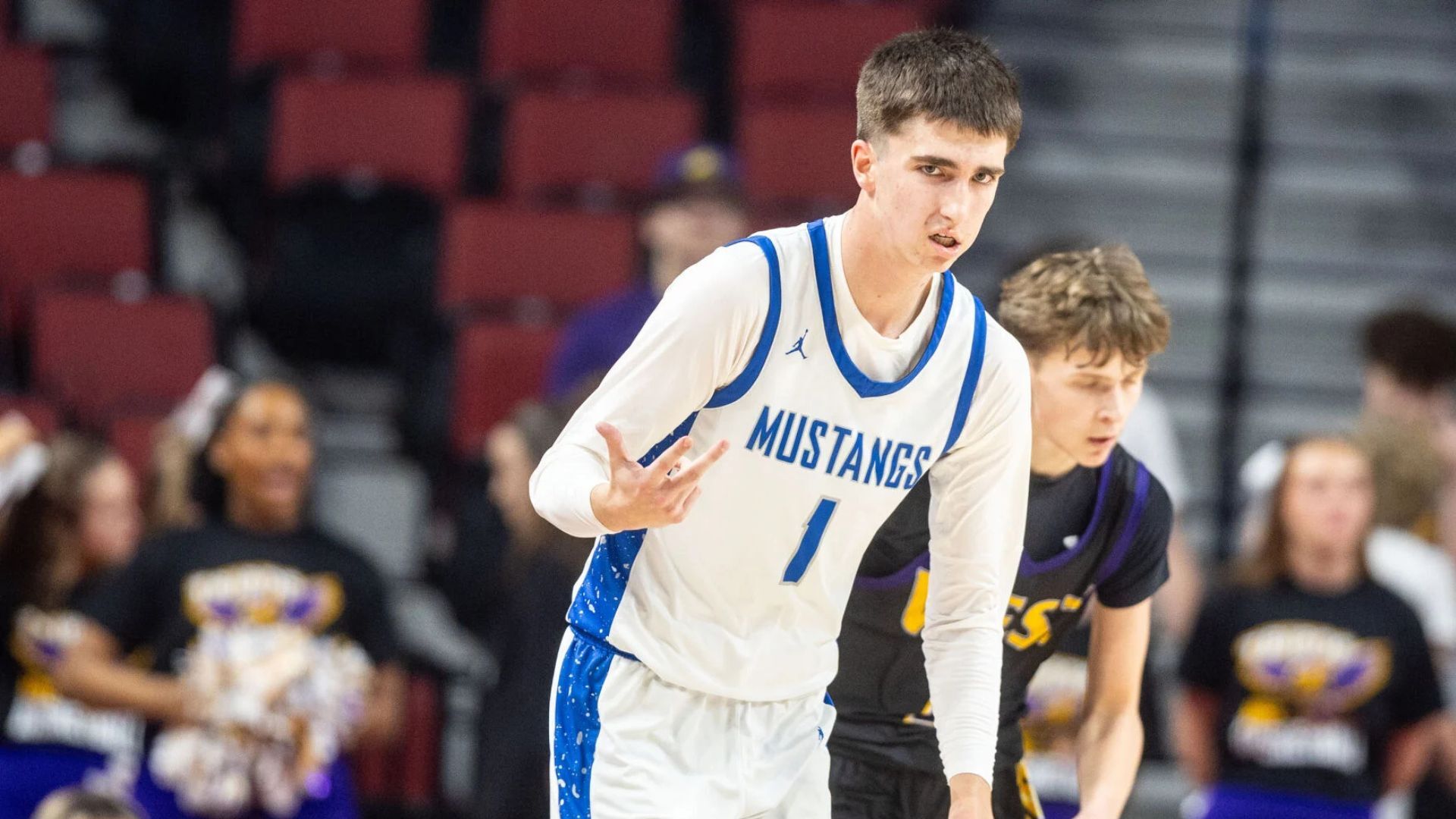 Millard North-Bellevue West Ep. VI goes Mustangs' way behind Major Mosser's four 3-pointers