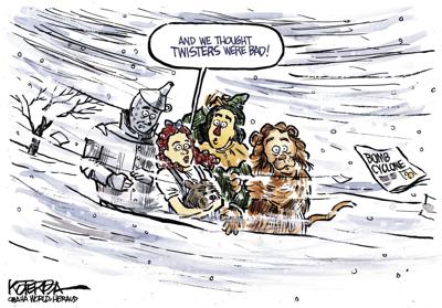 Jeff Koterba's latest cartoon: The Blizzard of Oz ...