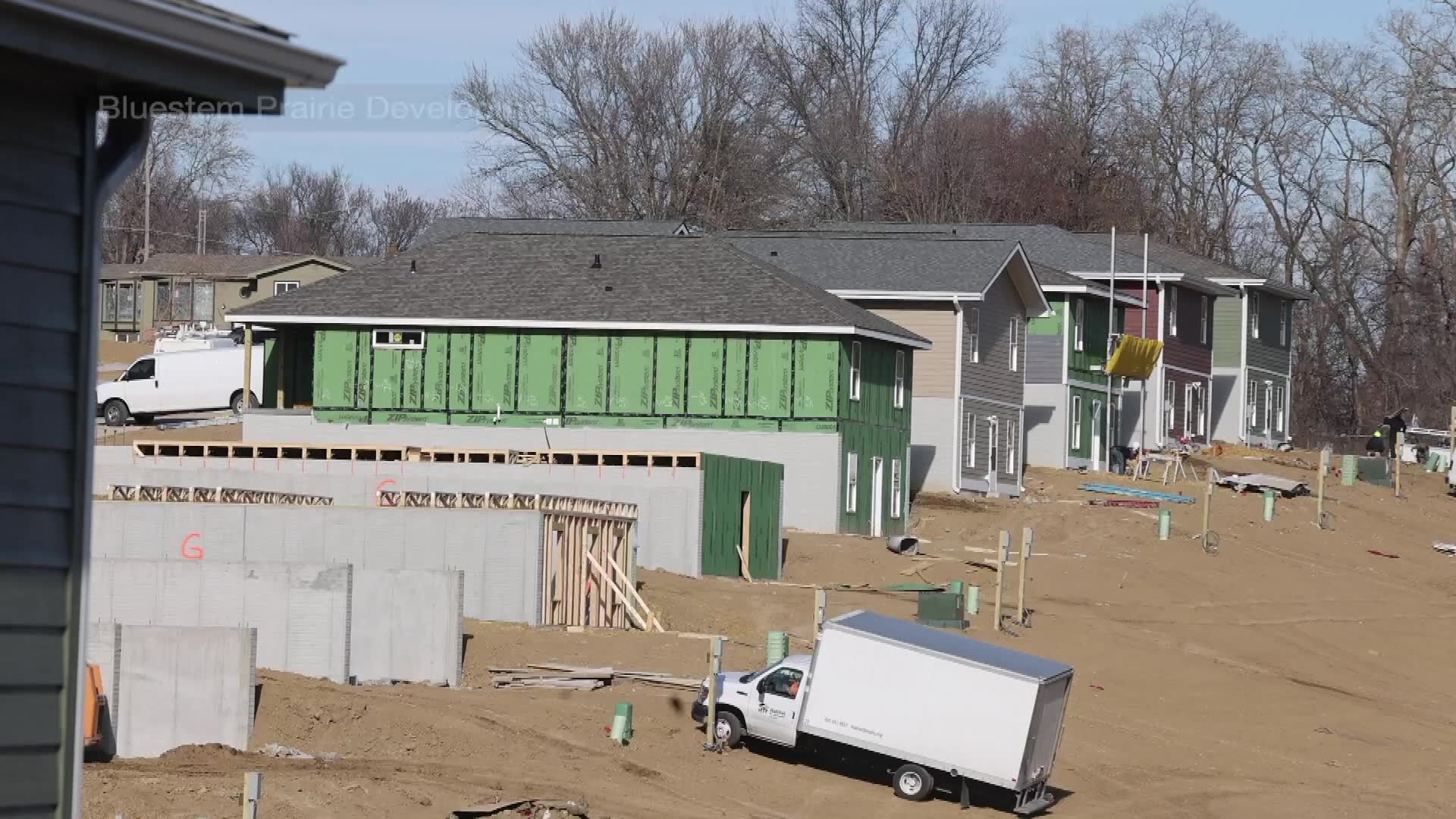 Bluestem Prairie Development opens new houses