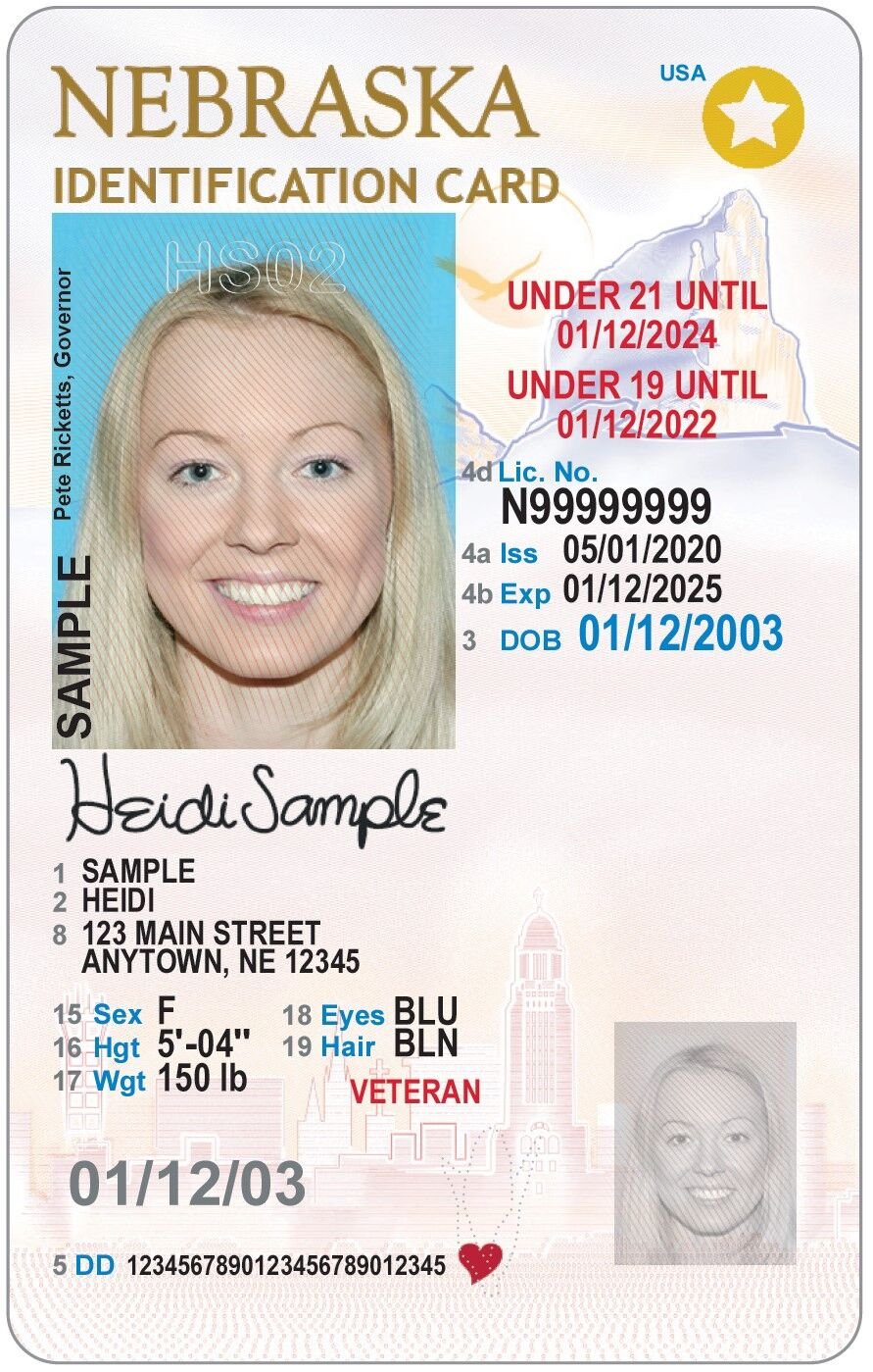 Nebraska Id Card