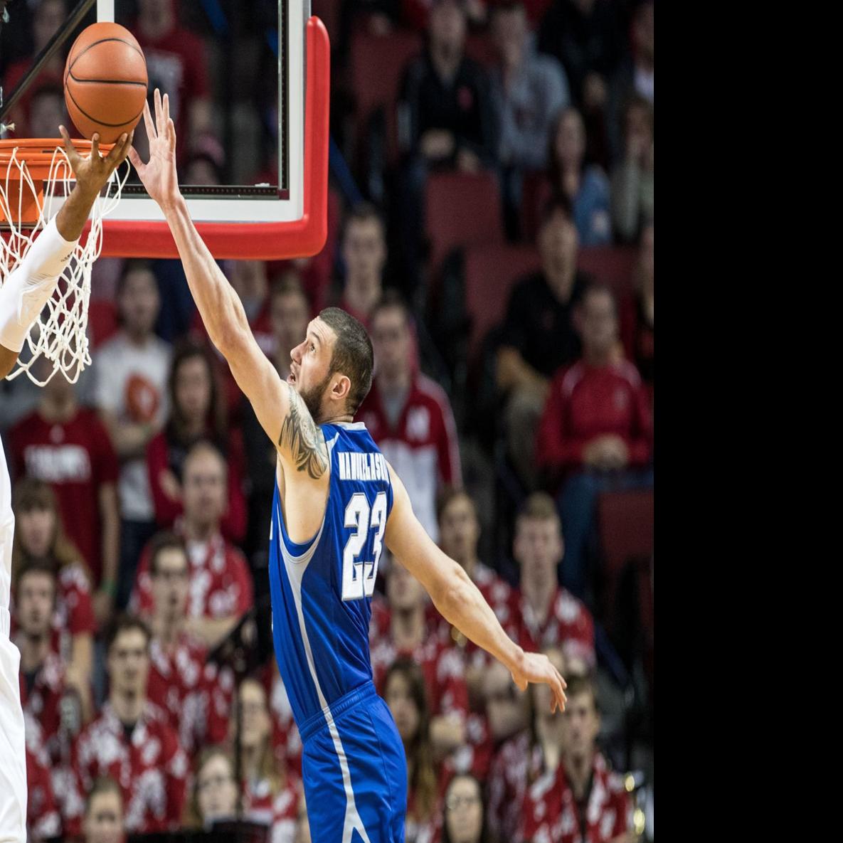 Photos Nebraska Basketball Defeats Seton Hall Mens Basketball