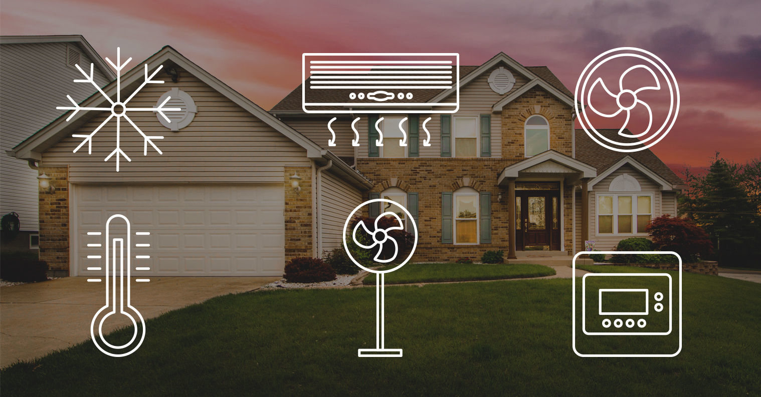 best way to keep the house cool