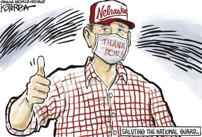 Jeff Koterba's latest cartoon: A big thumb’s up