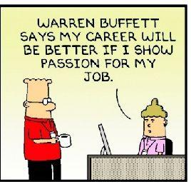 Dilbert' creator discounts passion