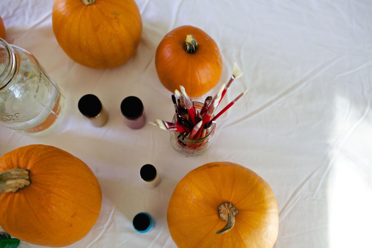 This All Ages Pumpkin Painting Party Gets Creative Birthday Juices