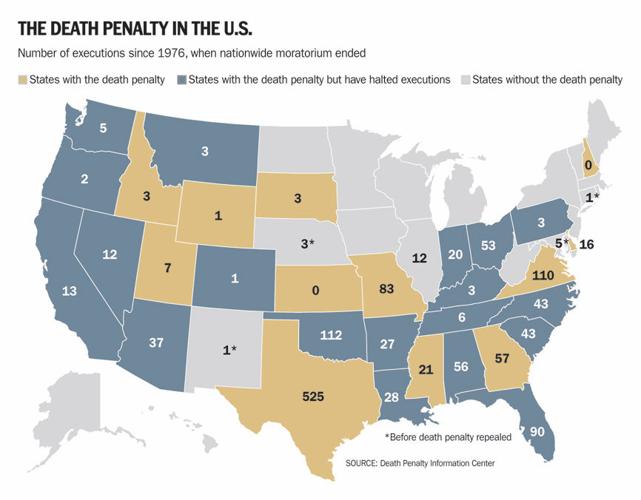 death penalty map