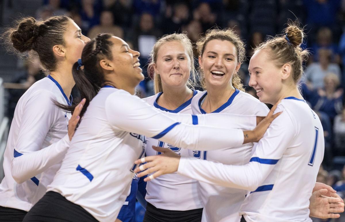 No. 9 Creighton sweeps Villanova to advance to Big East volleyball