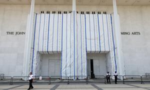 Board votes to inscribe Trump's name on Kennedy Center
