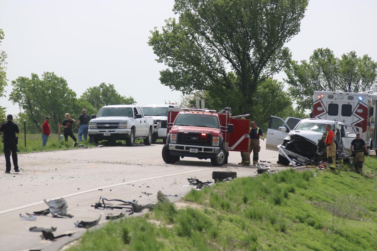 Driver dies in 2vehicle crash near Elwood, Nebraska