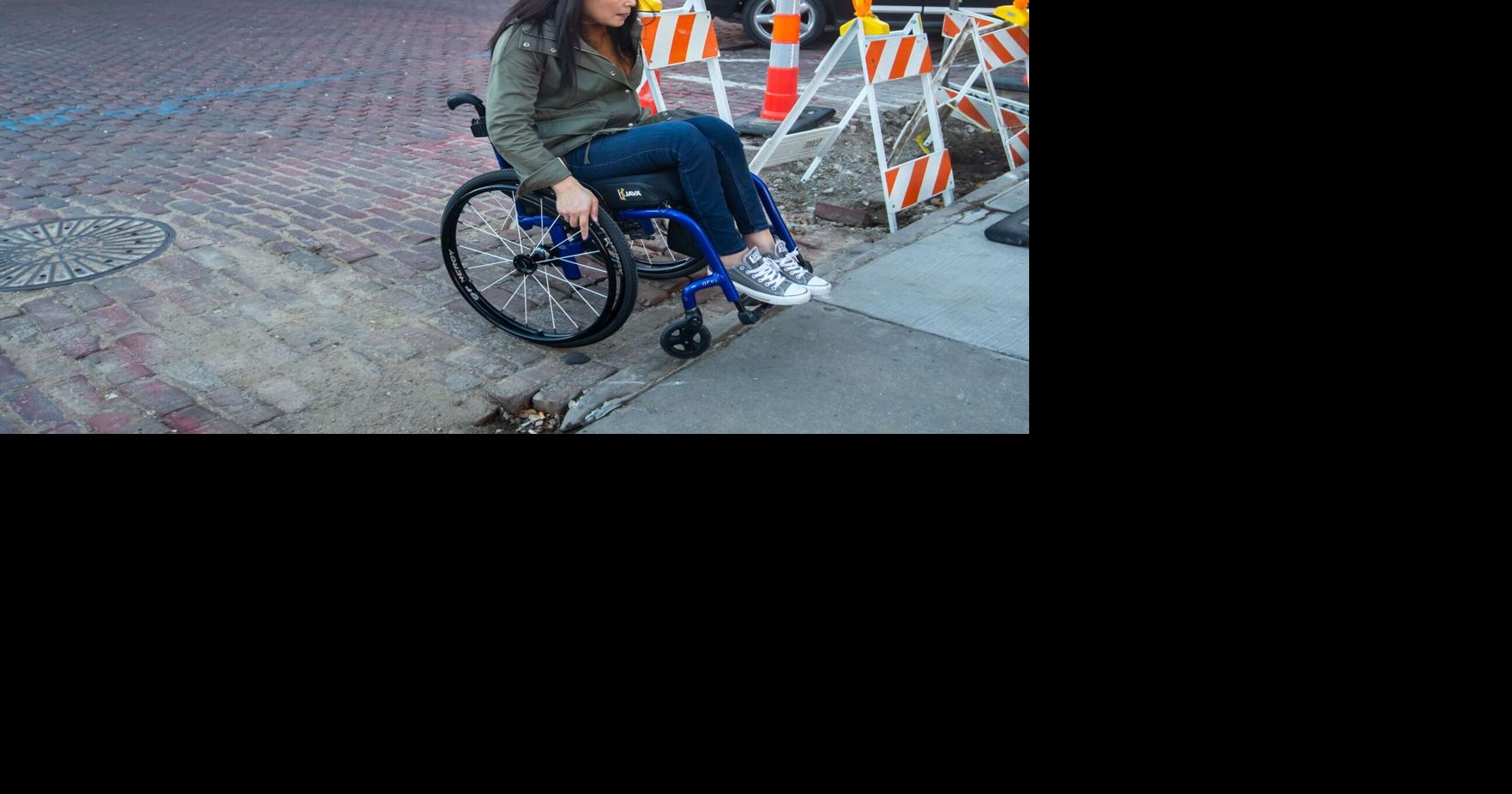 Omaha woman who uses wheelchair addresses accessibility issues on Instagram account