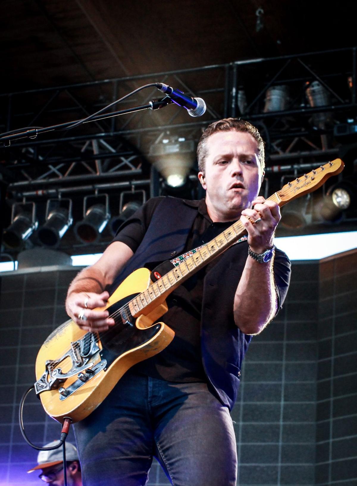 With personal songs, Jason Isbell brings intimacy to amphitheater