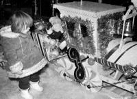 1973: Southroads Christmas display