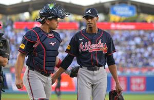 BASEBALL-MLB-LAD-ATL/