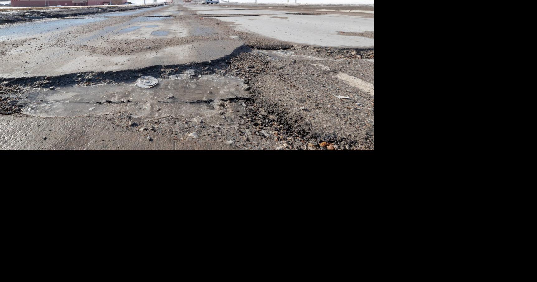Photos Potholes cause problems across Omaha in 2019