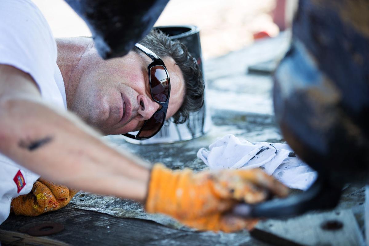 Kelly Steer At Anthony S Steakhouse Gets A Fresh Coat Of Paint