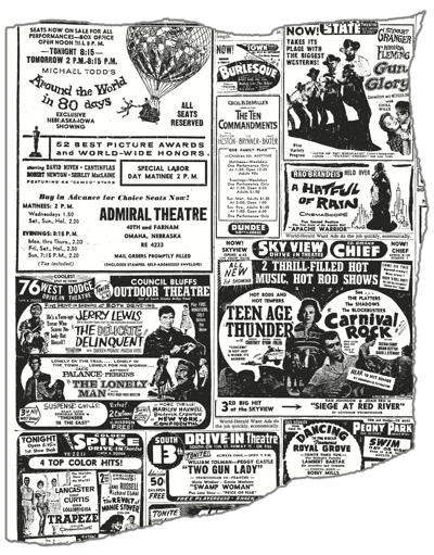An eye-popping visual history of movie ads in The World-Herald | Movies ...