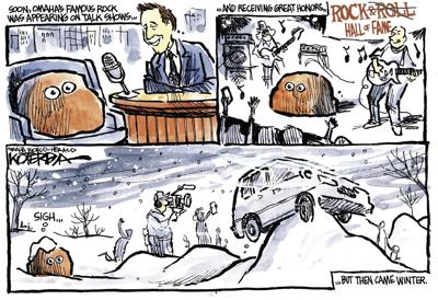 Jeff Koterba’s latest cartoon: Omaha’s rock star