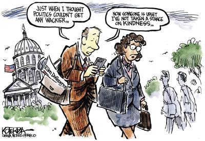 Jeff Koterba’s latest cartoon: Just when politics couldn’t get any wackier...