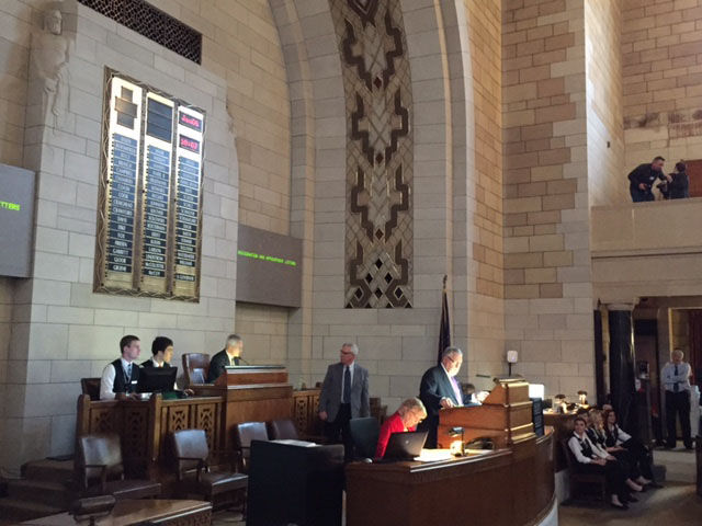 Nebraska Legislature opening day-2016