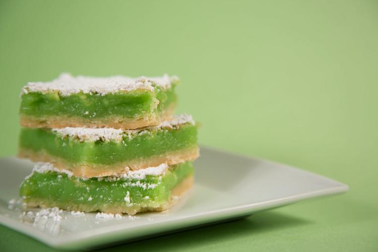These lime squares are a delightful citrus treat