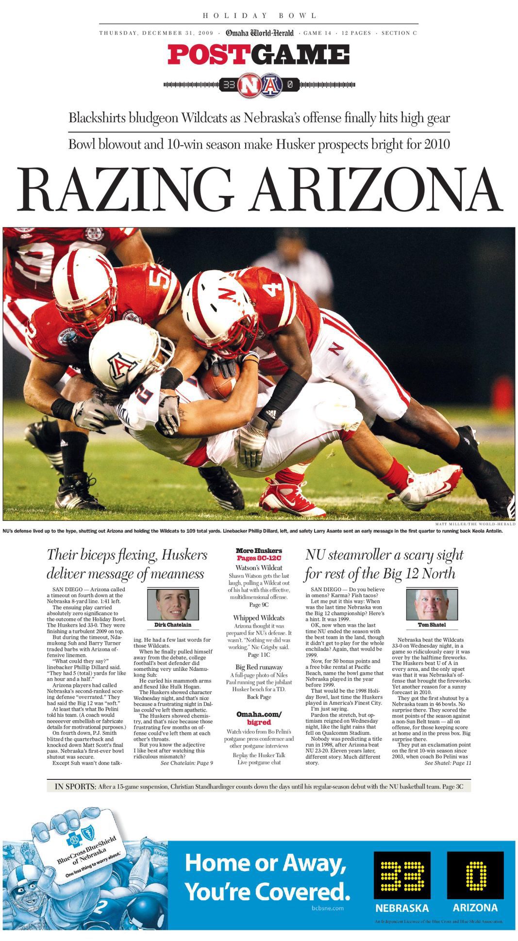 2009 Holiday Bowl Arizona.jpg