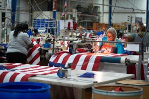 They make American flags. Here's what it means to them