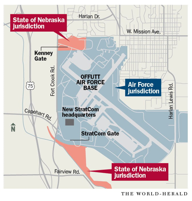 Offutt AFB Map