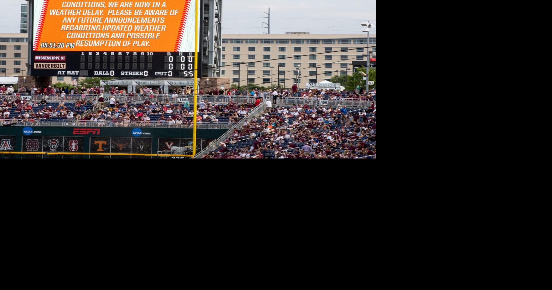 CWS championship series begins after weather delay