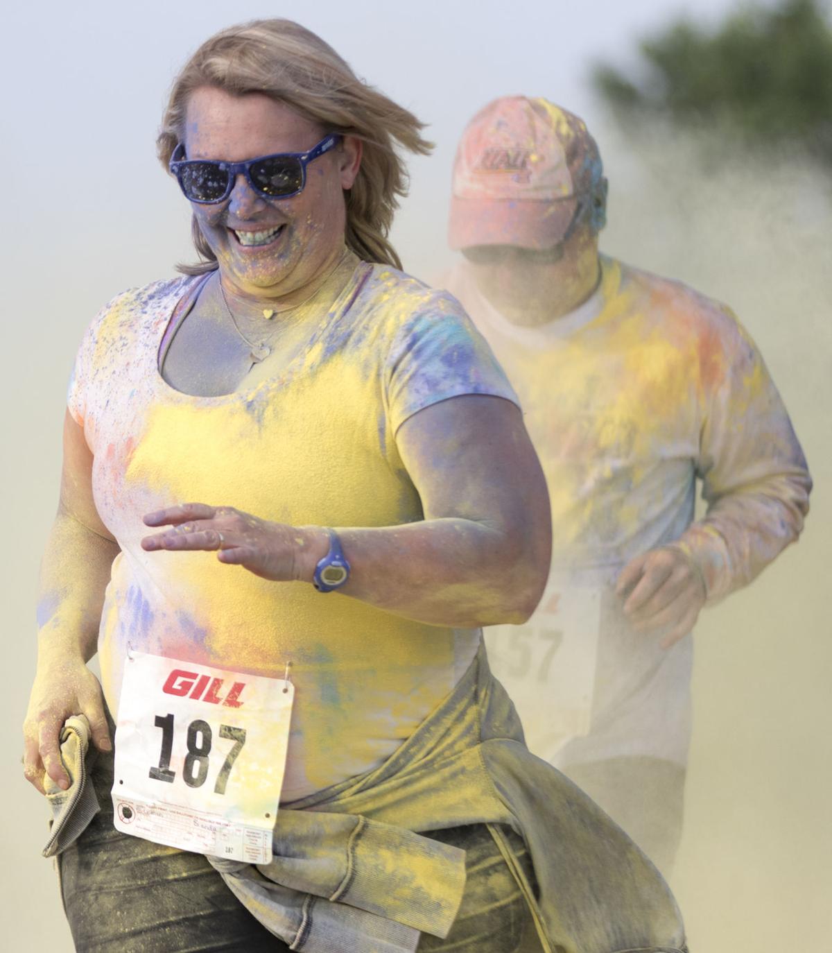 Photos Color Run Raises Money For Iowa Western Women S Basketball