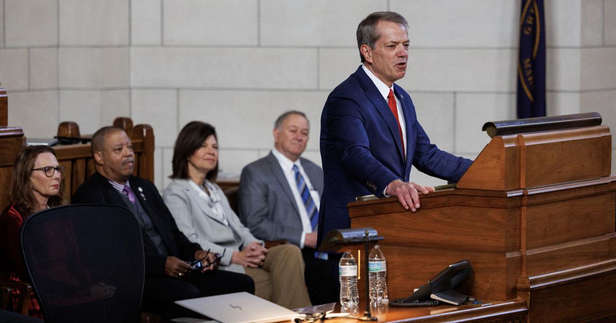 Gov. Pillen calls for leaner government amid $471 million budget gap