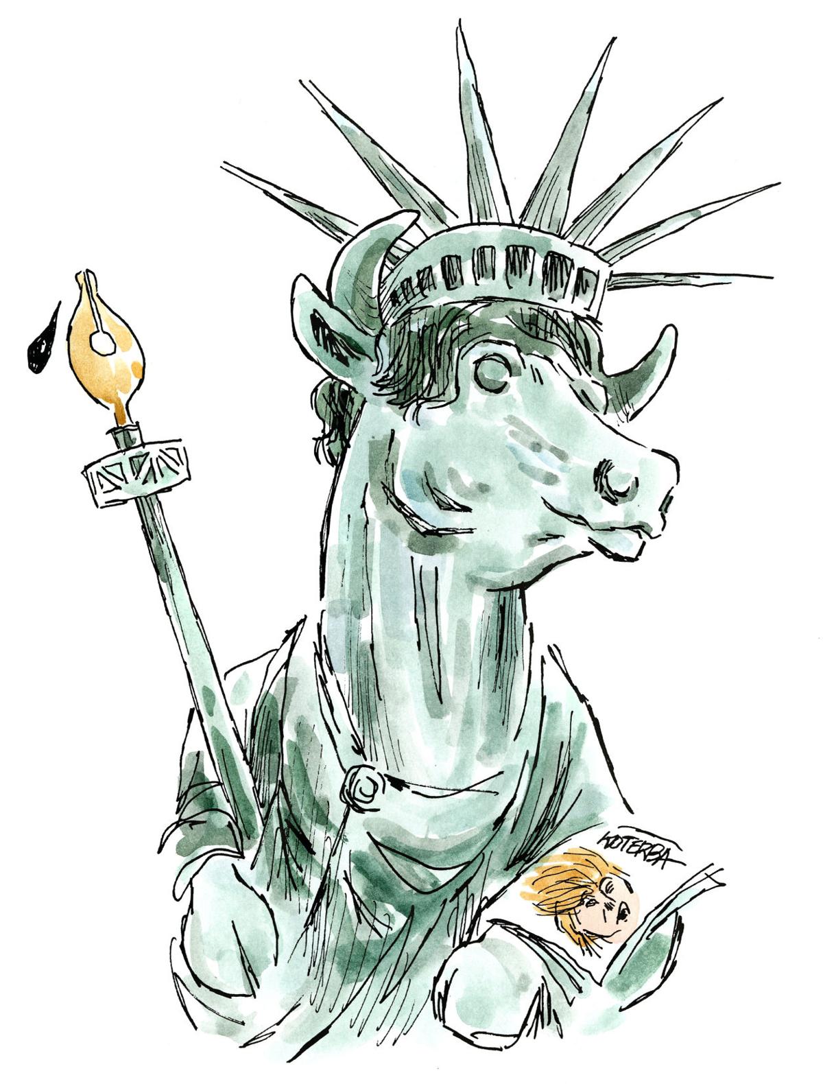 Jeff Koterba Cows Cartoons And Of Course Donald Opinion Omaha Com