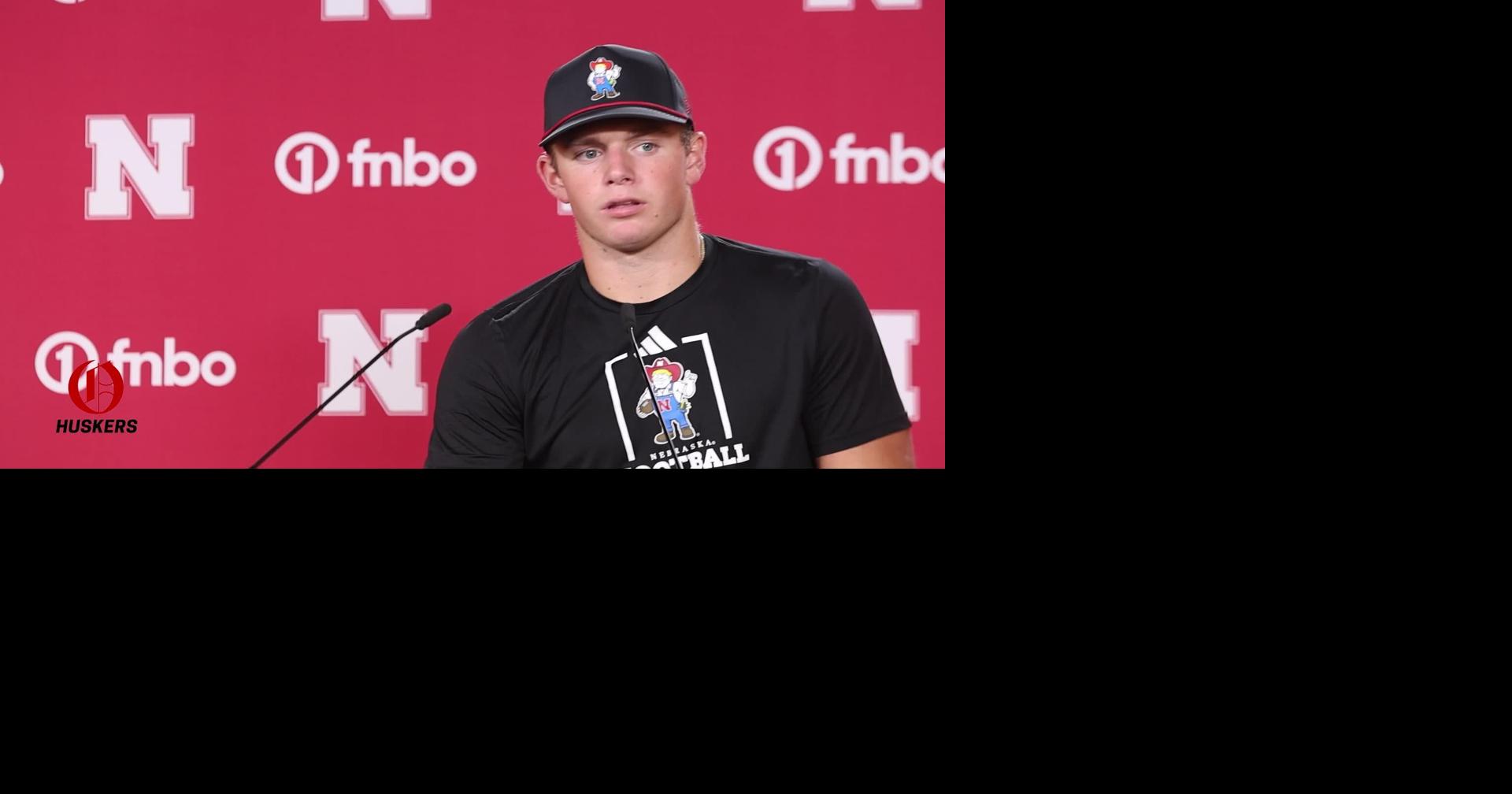 Nebraska's Anthony Colandrea after win over Bowling Green