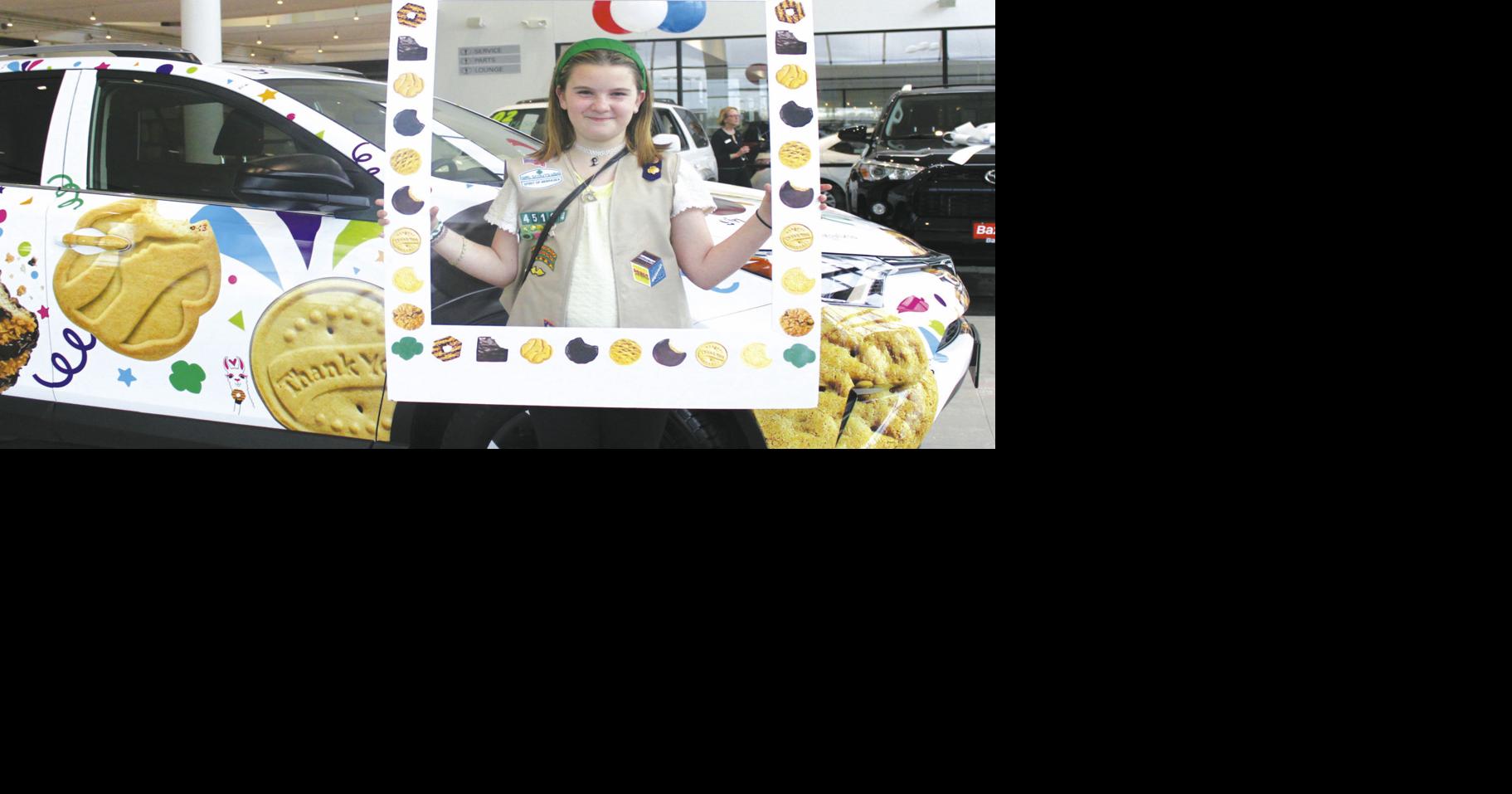 Omaha Girl Scout, 12, sells 5,903 boxes of cookies, breaks her own