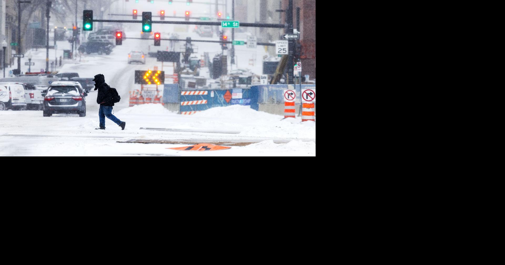 Photos: Winter storm hits the Omaha area
