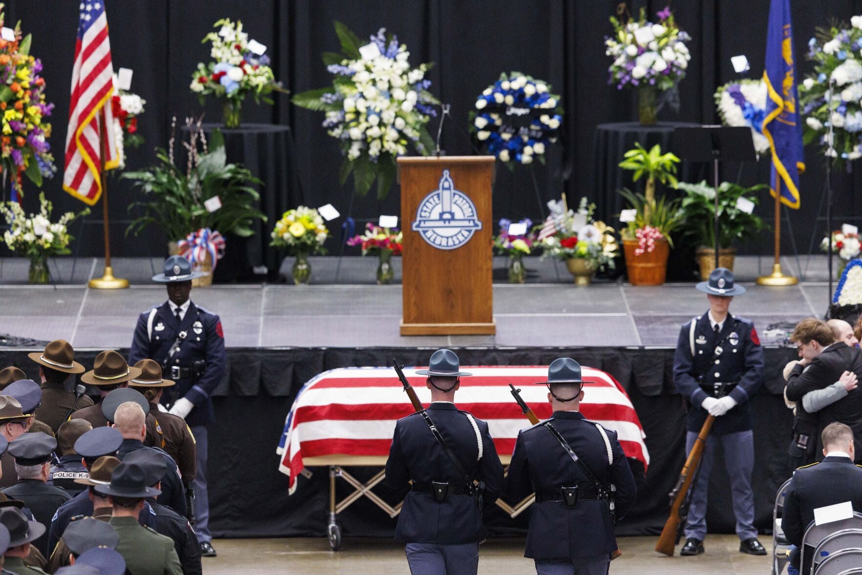 Photos: Funeral of Nebraska State Patrol's Kyle McAcy
