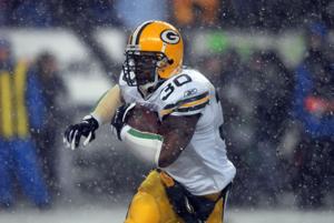 Green Bay Packers running back (30) Ahman Green against the Seattle Seahawks at Qwest Field in Seattle, Washington, on Nov. 27, 2006.