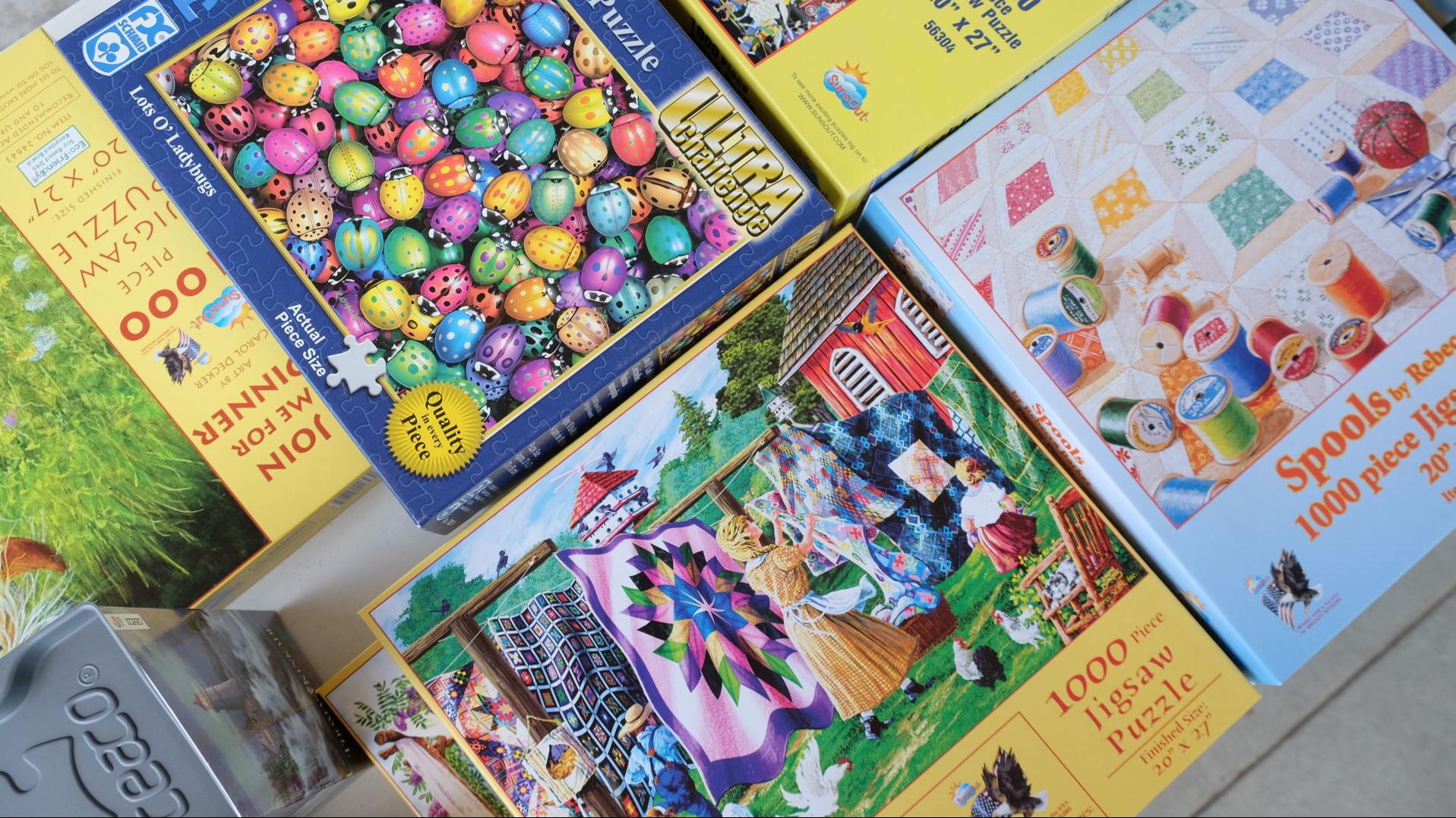 The Bookworm S Quarantine Puzzle Exchange Helps Omahans Pass The Time Inspired Living Omaha Com