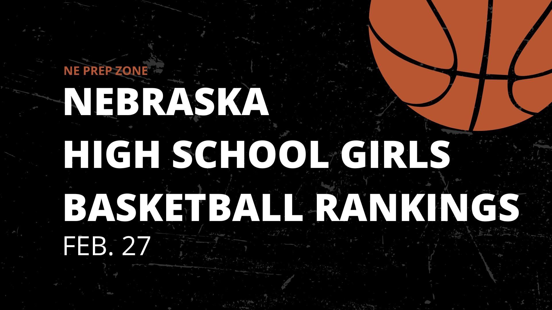 Nebraska high school girls basketball rankings Feb. 27