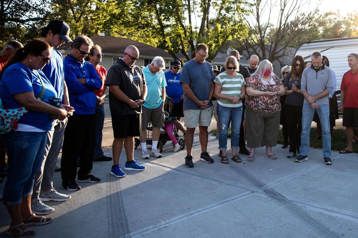 Chris Gradoville prayer service