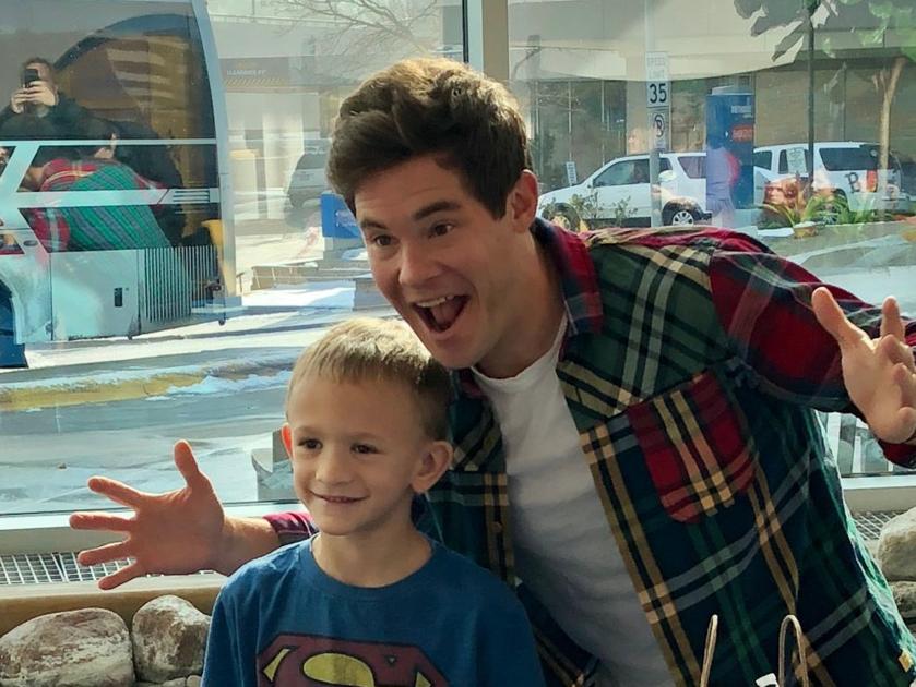 Years after he was a patient, Adam Devine returns to Children's