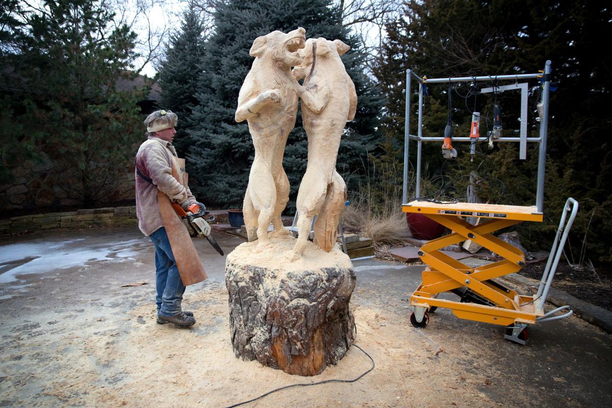 Elkhorn Businessman Uses Sculpting Hobby To Carve Out Some Quiet Time Lifestyles Omaha Com Durable sculptural processes originally used carving (the removal of material) and modelling. elkhorn businessman uses sculpting