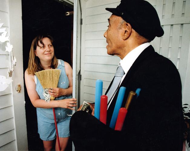 Honoring the Broom Man Sculptor aims to create lifesize bronze to Rev